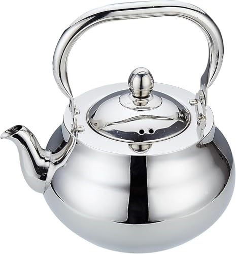 Stainless Steel Teapot With Removeable Infuser 71 oz