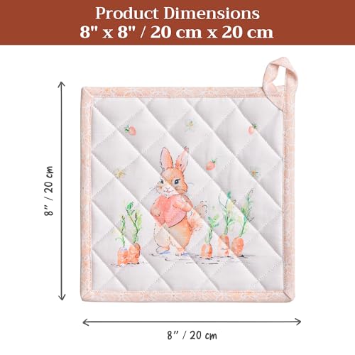 Pot Holders 100% Cotton Potholders (2 Count)