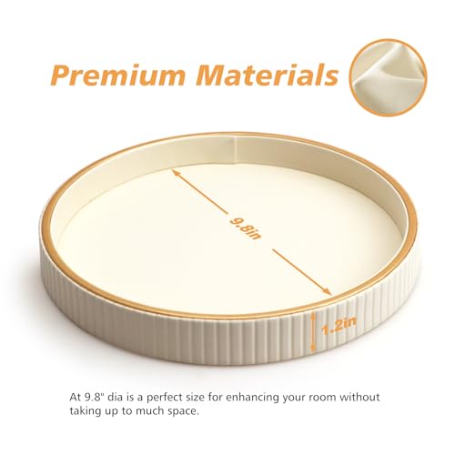 Leather Tray Desktop Storage Organizer