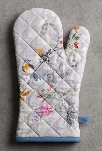 100% Cotton Oven Mitt & Pot Holder Set