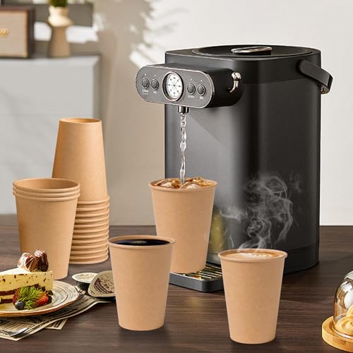 300 Pack 12 oz Kraft Paper Cups (300 Count)