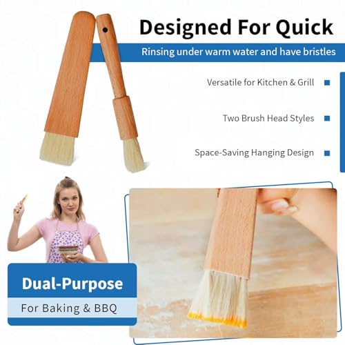 ANGEL’S PEEL LOUNGE Pastry Brush for Baking