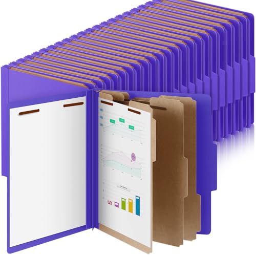60 Pcs Classification Folder Letter Size