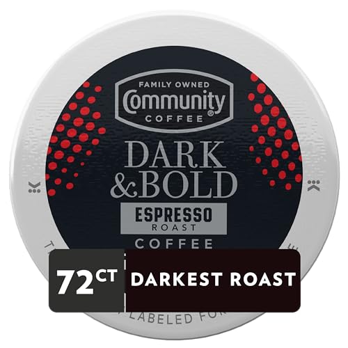 Dark & Bold Espresso Roast Coffee Pods (72 Count)