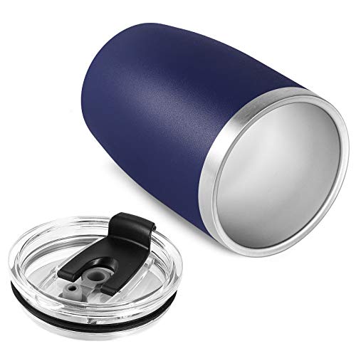 Stainless Steel 12 oz Tumblers bulk Vacuum Insulated Double Wall Travel Tumbler with Lid and Straw Reusable Tumbler (12 Count)
