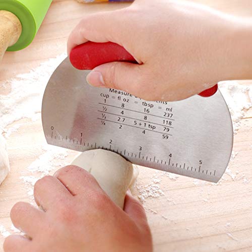 1Set Rolling Pin Pastry Mat Set Non (6 Count)