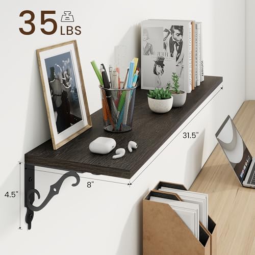 Floating Shelves for Wall Decor (2 Count)