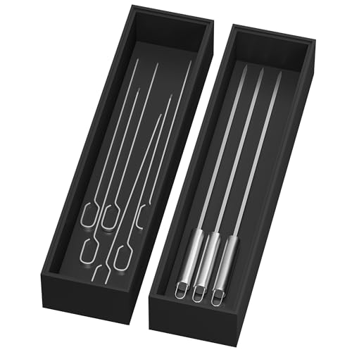 Bamboo Kitchen Drawer Organizer (2 Count)