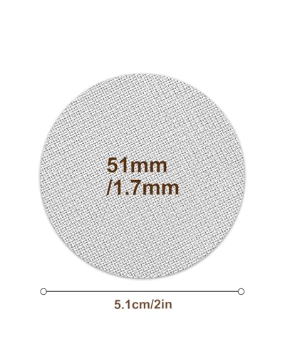 2+1 PACK 51mm Puck Screen & Coffee Espresso Screen Holder (3 Count)