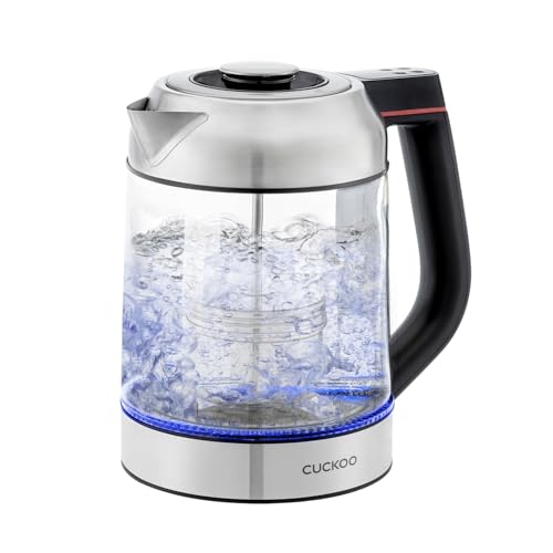 1.7L Glass Electric Kettle with Tea Infuser