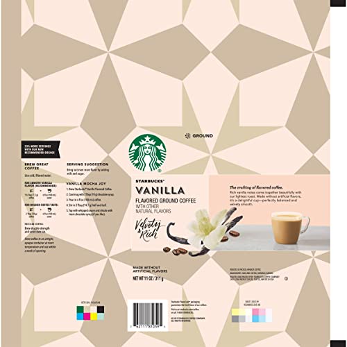 Natural Fusions Vanilla Ground Coffee (22 Ounce)