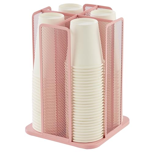 Paper Plastic Cup and Lid Holder Plastic Storage Organizer