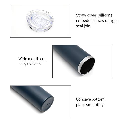 20 oz Skinny Tumblers Bulk Set (8 Count)