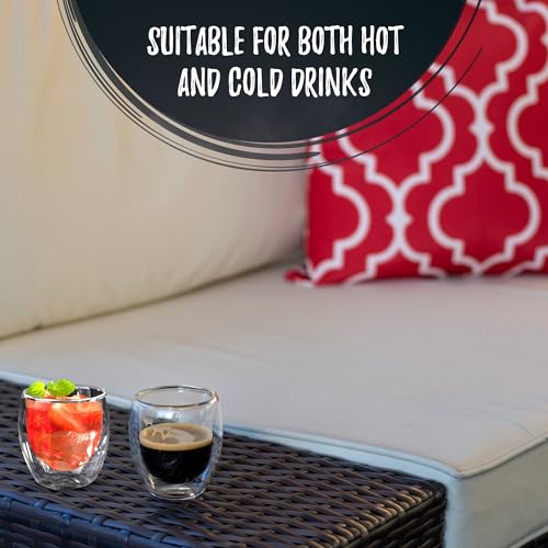 Double Wall Insulated Coffee Mugs (4 Count)