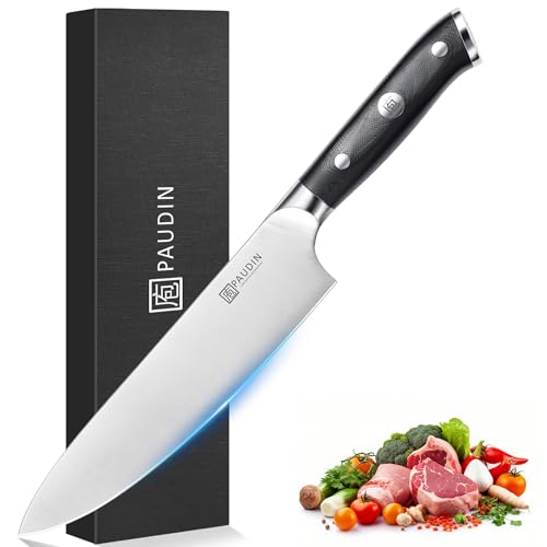 Chef Knife 8 Inch Professional Kitchen Knife Dishwasher Safe