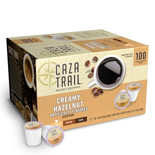 Coffee Pods Creamy Hazelnut (100 Count)