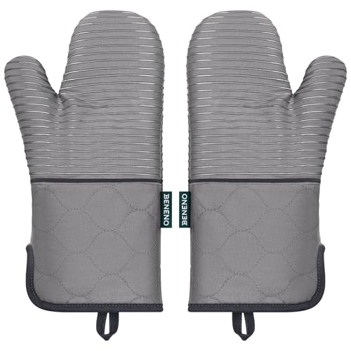 Heat Resistant 500°F Kitchen Oven Mitts 2 (2 Count)