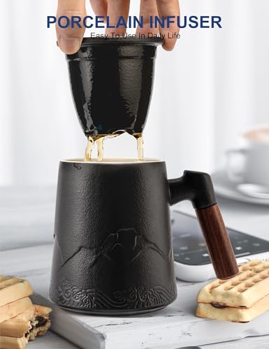 Tea Cup with Infuser and Lid (15.2 Count)