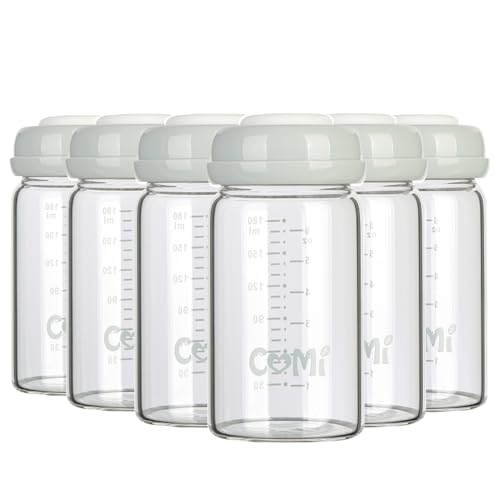 Wide Neck Glass Breastmilk Collection n Storage Bottle