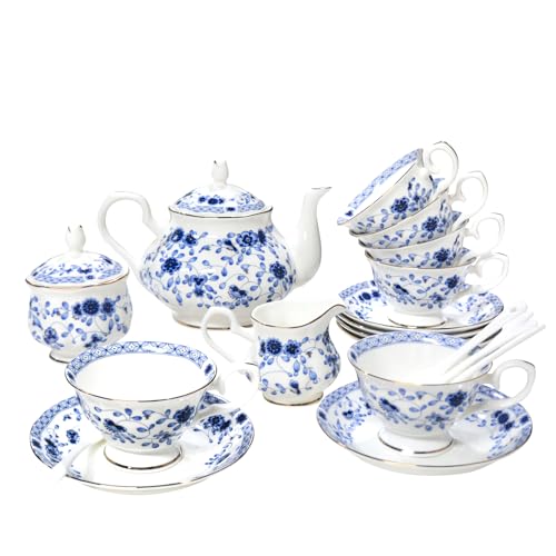 Bone China Tea Set (21 Count)