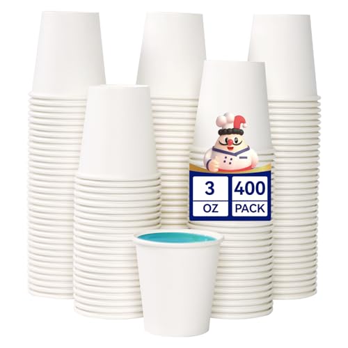 400 Count 3 oz Bathroom Paper Cups