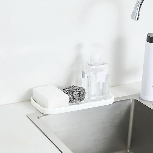 Silicone Kitchen Sink Organizer Tray for Multiple Usage