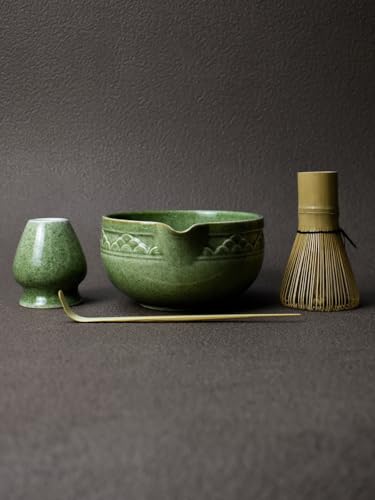 Matcha Tea Set with Pouring Spout