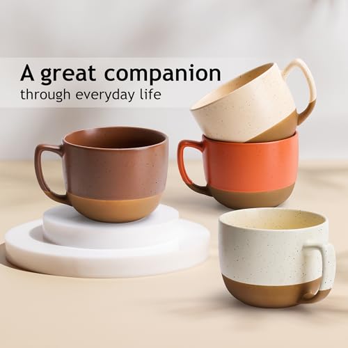 Coffee Mugs Set of 4 (4 Count)