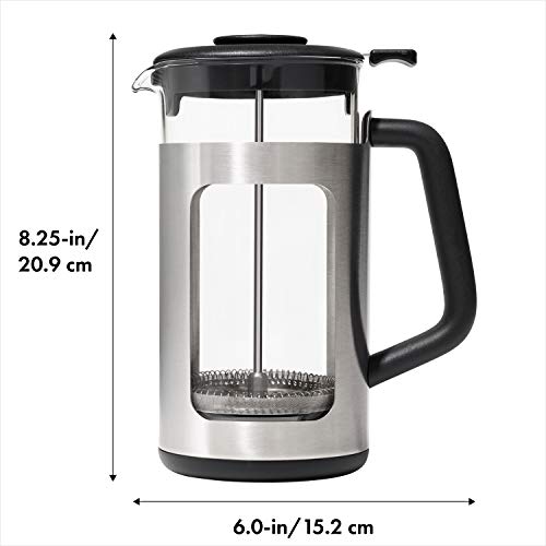 Brew Stainless Steel French Press Coffee Maker