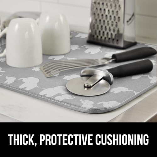 Ultra Absorbent Microfiber Dish Drying Mat (2 Count)