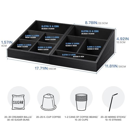 Coffee Station Organizer for Counter (2 Count)