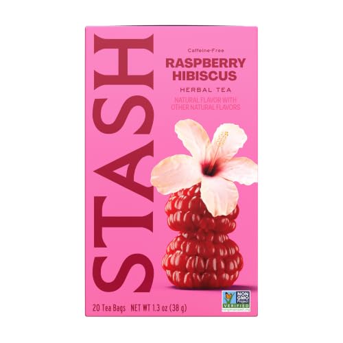 Tea Wild Raspberry Hibiscus Herbal Tea (120 Count)