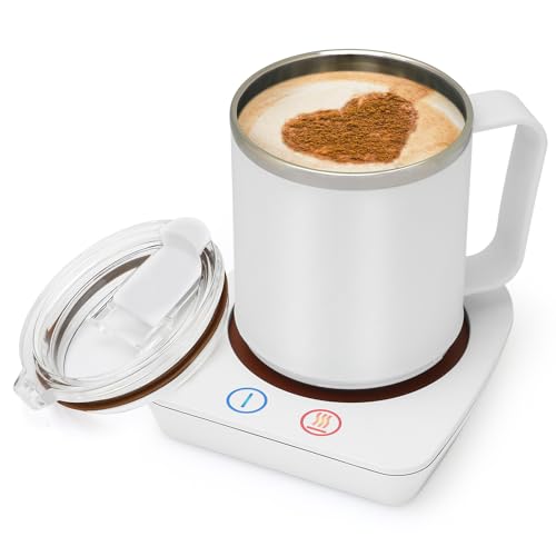 Mug Warmer Coffee Warmer with 15OZ Mug Set for Home Office Home Desk