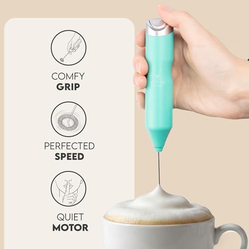Powerful Frother Wand AA Batteries Included