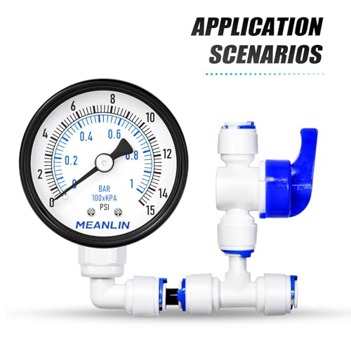 0 15Psi Well Pump Pressure Gauge 1