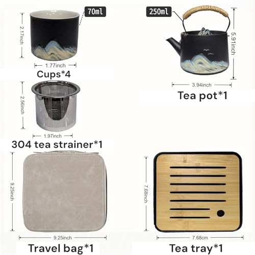 Chinese Tea Set (7 Count)