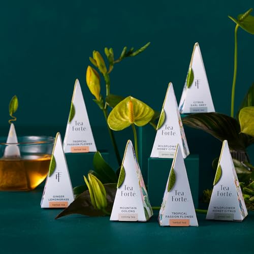 Tea Sampler 20 Pyramid Infuser Bags (20 Count)