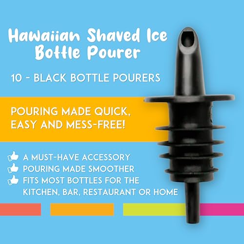 Syrup Precise Control Bottle Pourers (10 Count)