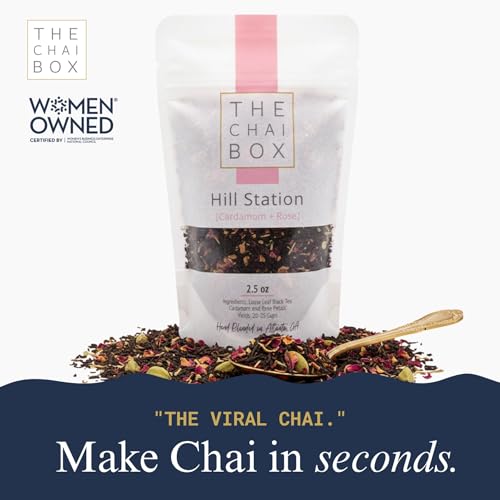 Traditional Cardamom Chai with Rose (2.5 Ounce)