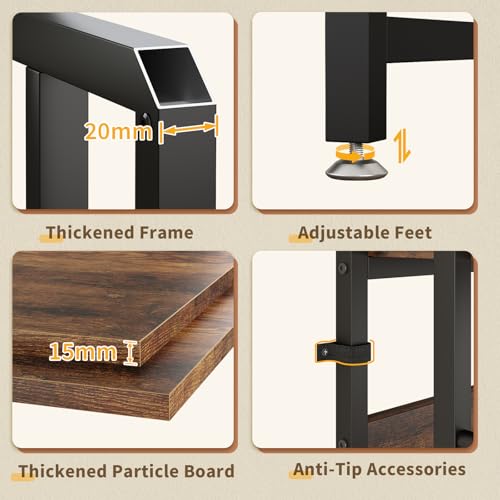 Microwave Stand with Storage
