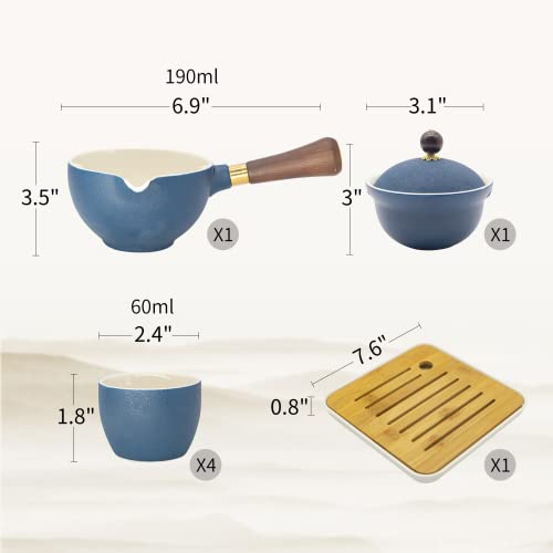 Porcelain Chinese Gongfu Tea Set