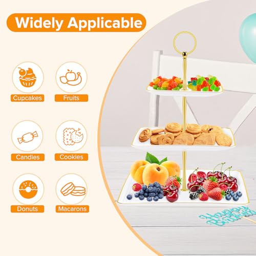 3 Tier Cupcake Stand Tower (18 Count)