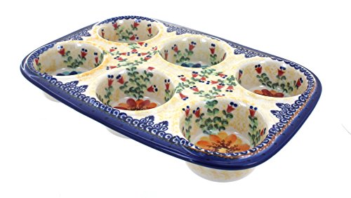 Blue Rose Polish Pottery (4 Fl Oz)
