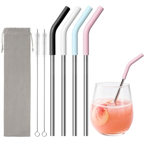 6.7" Short Metal Straw