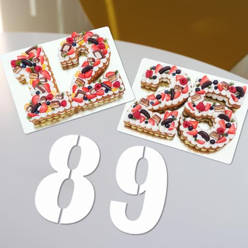 12 Inch Number Stencils Set (10 Count)