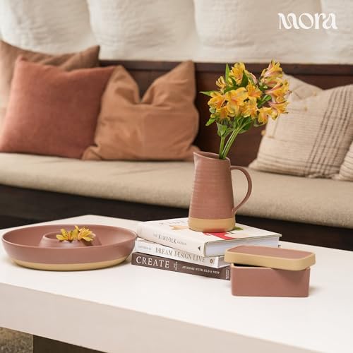 Ceramic Chips and Dip Serving Tray