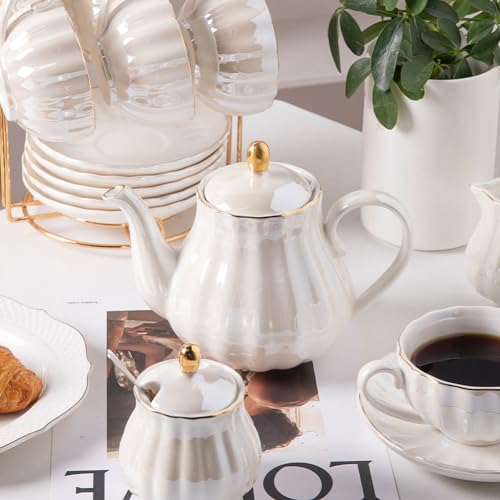 Porcelain Tea Sets British Royal Series (22 Count)