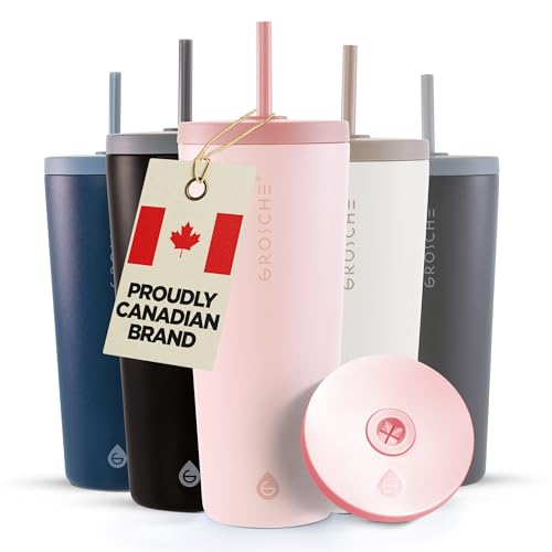 Jasper Insulated Stainless Steel Tumbler with Straw