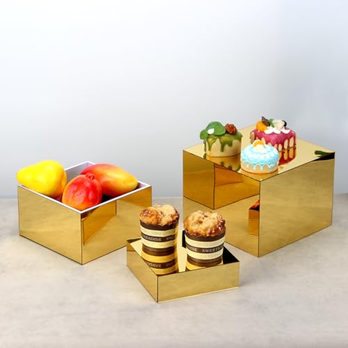 3 Pcs Acrylic Display Nesting Riser Stand