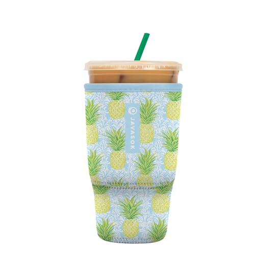 JavaSok Iced Coffee & Cold Soda Insulated Neoprene Cup Sleeve